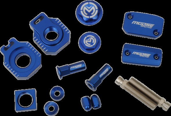 Moose Bling Pack Billet Aluminum Blue For Husqvarna FE250 FE350 FE450 FE501 2017