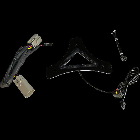 CUSTOM DYNAMICS CD-BR-TKE-B LIGHT LED BKRST RNBRK BLK
