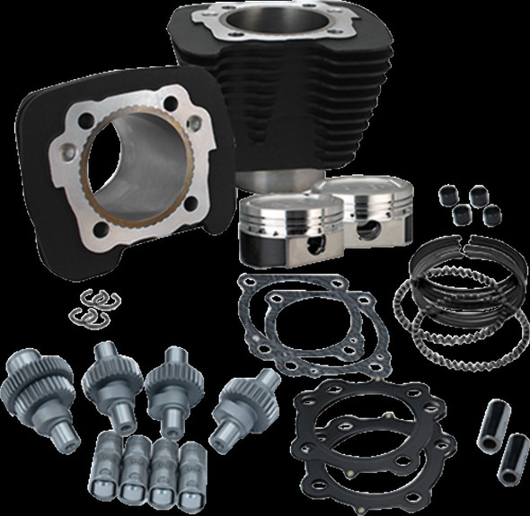 S&S CYCLE 910-0699 KIT HOOLGN 883-1200 BLK