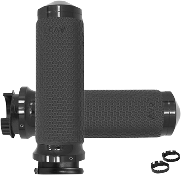Avon Grips Black 1.5&Prime, OD Memory Foam Grips MT-MF-63A-ANO