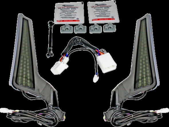 CUSTOM DYNAMICS CD-FASCIA-HD-CS LIGHT FASCIA 06-09CHR/SMK