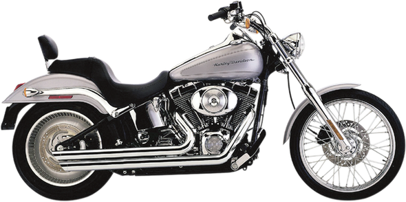 Cobra Speedster Slashdown Exhaust Chrome 6852