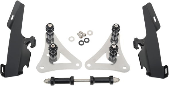 Memphis Shades MEB8974 Mount Kit Trigger Lock Fats/Slims Springer Black