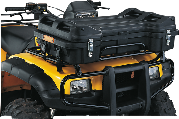 Moose Black Prospector Front ATV Lockable Latch Cargo Luggage Rack Storage Box