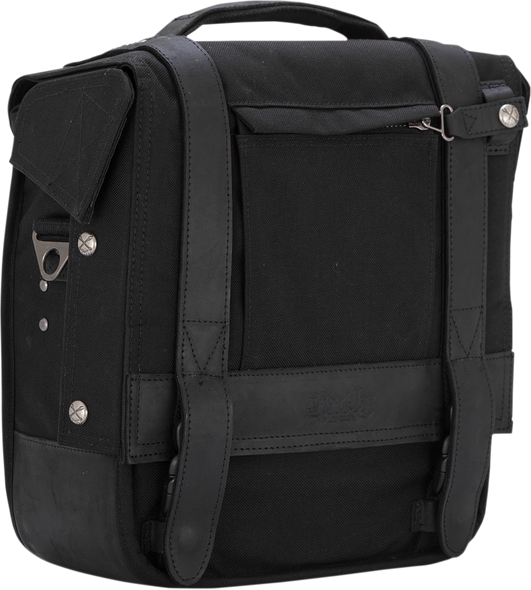 BURLY BRAND B15-1000B SADDLEBAG BLK CORDURA