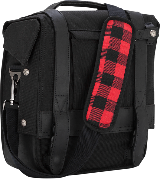 BURLY BRAND B15-1000B SADDLEBAG BLK CORDURA