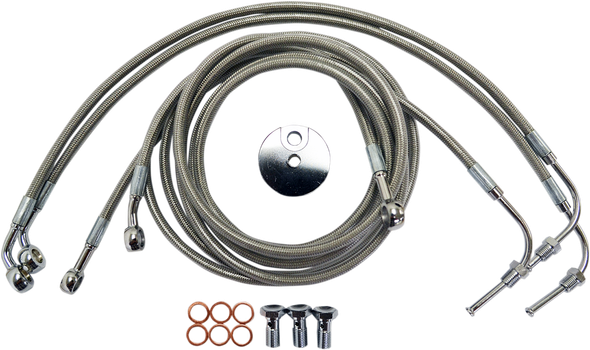 LA CHOPPERS LA-8050B13 BRKLINES12-14 FLTR ABS SS