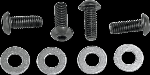 MOOSE RACING HARD-PARTS M206 SKID PLT REPL BOLTS-4PK