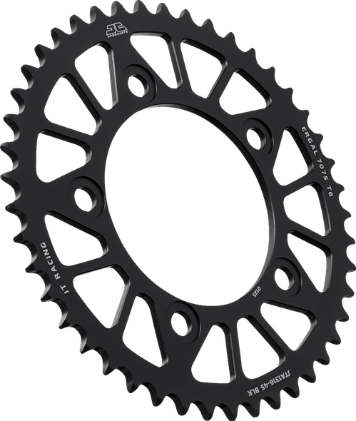 JT Sprockets JTA1316.45BLK Rear Sprocket - 45 Tooth - Black - for Honda