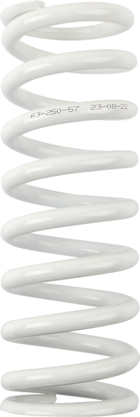 Moose Racing 1312-1036 Shock Spring - 63 mm - 57 n/mm - White