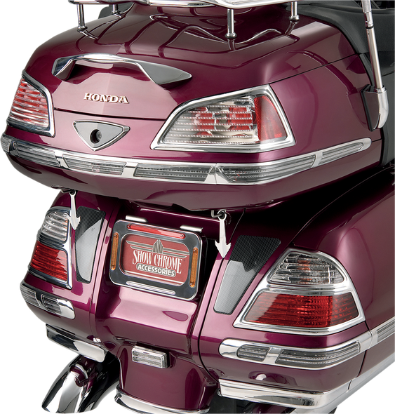 Show Chrome Trunk LED Molding Insert Light Set for Honda GL1800 Goldwing 52-701A
