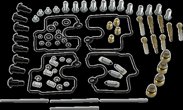 Parts Unlimited Carburetor Rebuild Kit FOR KAWASAKI Ninja ZX-6R 00-02, ZZ-R