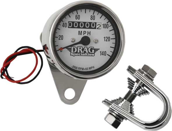 DRAG SPECIALTIES DS-244135 2:1 WHT FACE MINI SPEEDO