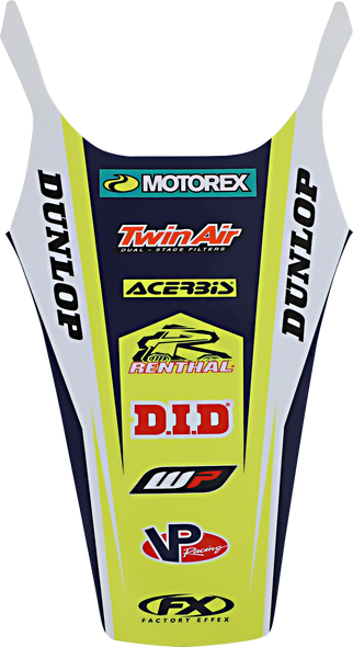 Factory Effex 22-32640 Rear Fender Graphic - Husqvarna