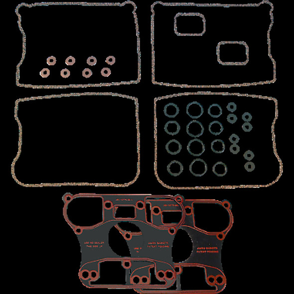 JAMES GASKET 17033-83-R Rocker Box Rubber Gasket fits Big Twin 84-91