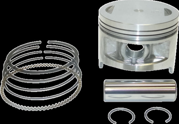 WSM 50-255-05K Piston Kit fits Kawasaki 300 88-04 (+0.5mm)