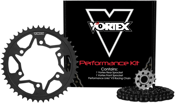 VORTEX CK6421 CHAIN KIT GSX-R1000 BLACK