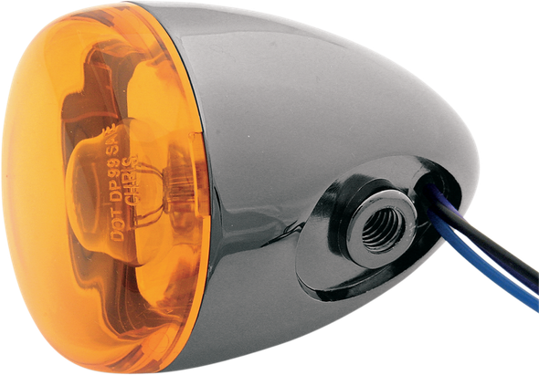 CHRIS PRODUCTS 8887A-BN TURN SIGNAL BK NKL W/AMB