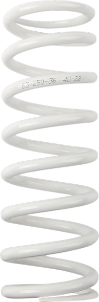 Moose Racing 1312-1029 Shock Spring - 63 mm - 36 n/mm - White