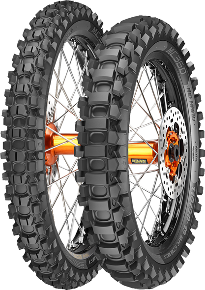 Metzeler 4023700 Tire - MC360 Mid-Hard - R Spec - Rear - 100/90-19 - 57M