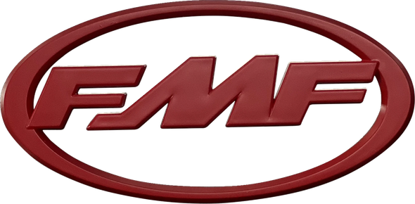 FMF 014854 Decal Sticker - FMF 3Decal - Red