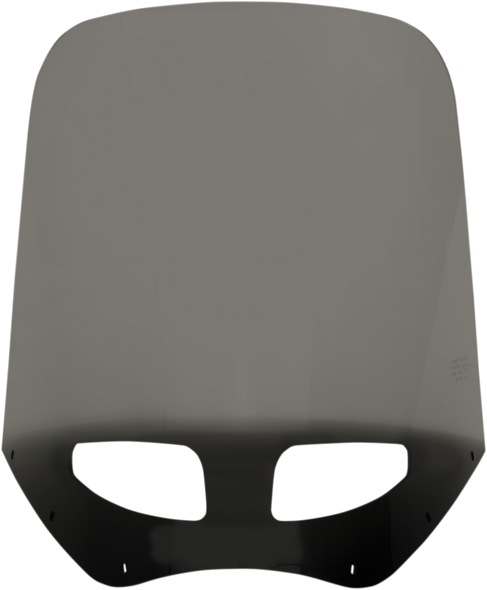 Memphis Shades MEP87712 Shield Vented Road Warrior 17" Black Smoke