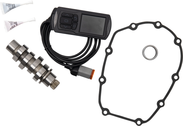 S&S Cycle 330-0725 Camshaft Kit with PV-3 Tuner - 475C Chain Drive - M8 Touring