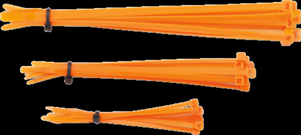 MOOSE RACING HARD-PARTS 2404-0589 CABLE TIES MSE OR 30PK