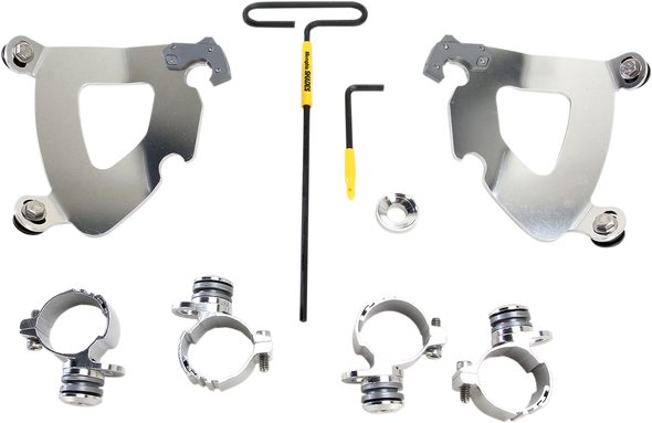 Memphis Shades MEK2002 Mount Kit Gauntlet XL883L Polished
