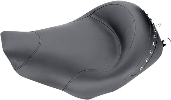 Mustang 75578 Wide Solo Seat - Studded - FLHR/FLHX