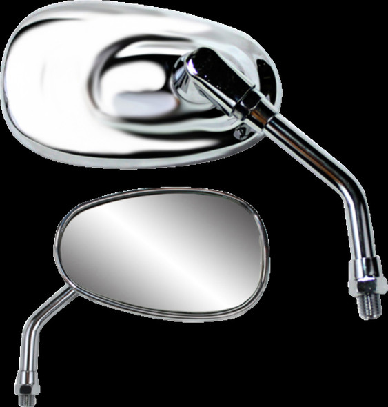 PARTS UNLIMITED 0640-0947 MIRROR PU MINI OVAL CHR