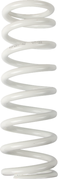 Moose Racing 1312-0978 Shock Spring - 63 mm - 42 n/mm - White