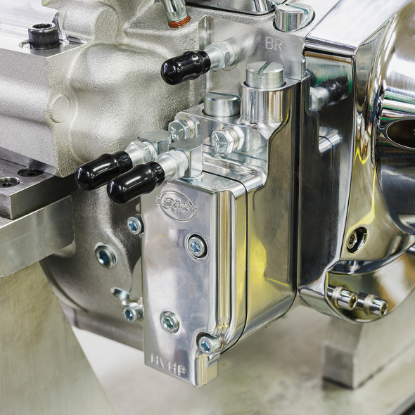 S&S Cycle 310-1160 V124 Long Block Engine - Big Twin | Custom Chasis