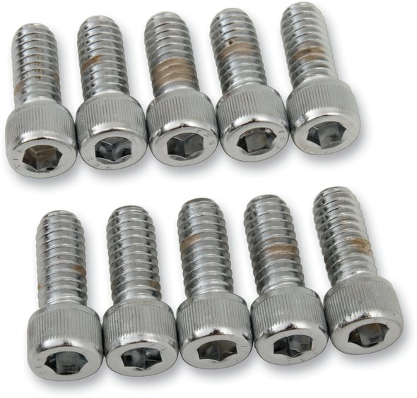 Drag Specialties Bolts - Socket-Head - Knurled - 1/4-20 X 5/8"