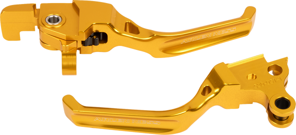 Arlen Ness 530-040 Method Lever Set - Gold