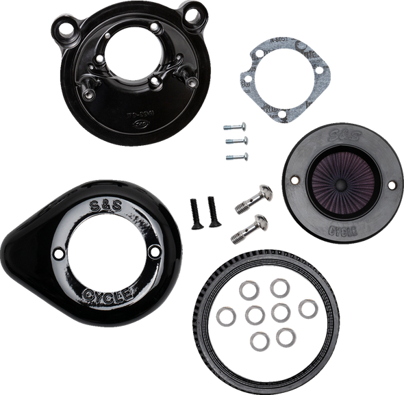 S&S Cycle 170-0726A Air Stinger Stealth Air Cleaner Kit - Black