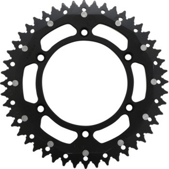 Moose Racing 1210-1514 Dual Sprocket - Black - 48 Tooth
