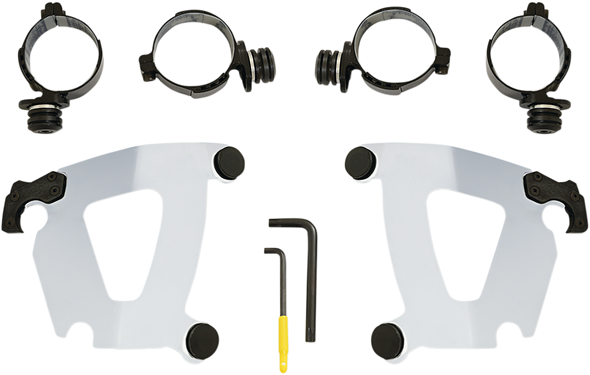 Memphis Shades MEK2050 Mount Kit Road Warrior FXFB Polished
