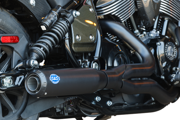 S&S Cycle 550-1116 2-into-1 Qualifier Exhaust System - for Indian Chief