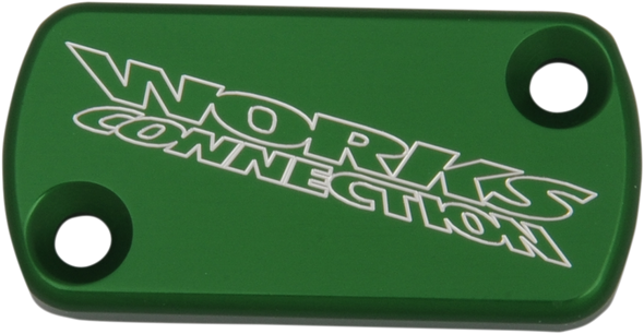 WORKS CONNECTION 21-110 BRAKE COVER GRN 21-110