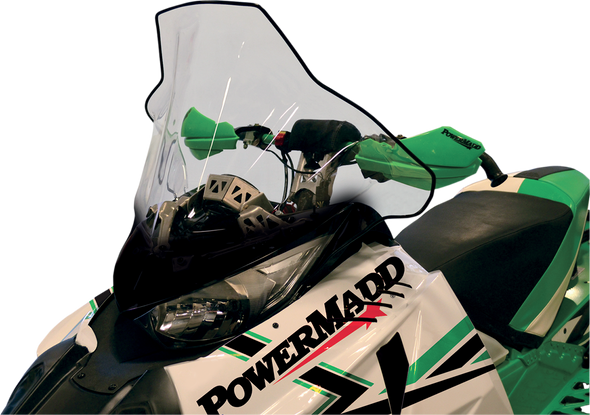 POWERMADD/COBRA 12040 WINDSHIELD 19" TALL ARC