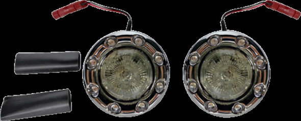 CUSTOM DYNAMICS PB-BR-RR-IND-CS LIGHT LED BLTRNG CHR/SMK