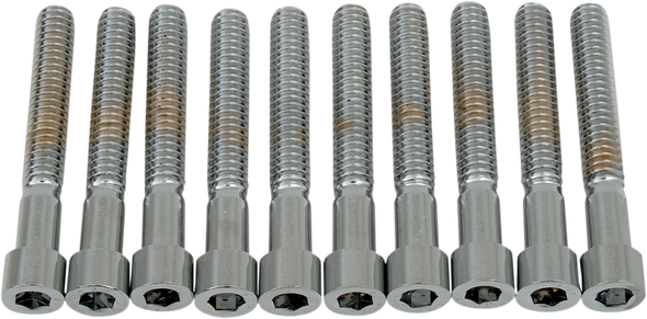 Drag Specialties Bolts - Socket-Head - Smooth - 1/4-20 X 1-3/4"