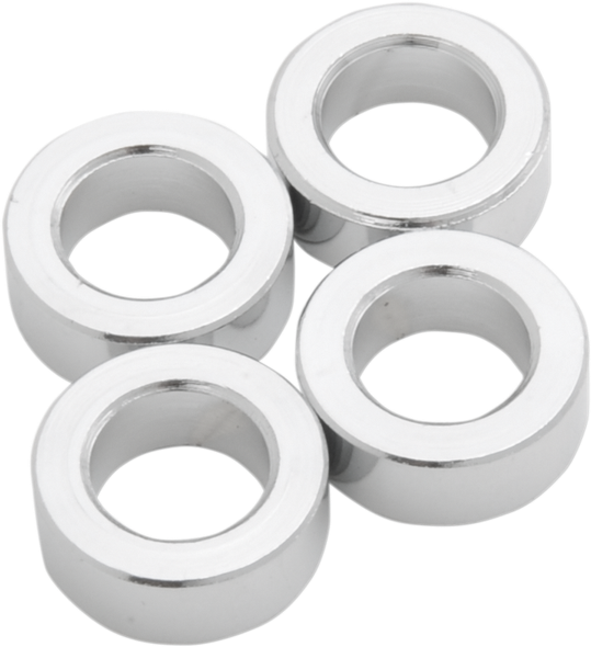 Chris Products 0531-4 Turn Signal Spacers - Chrome - 1/4" - 4 Pack