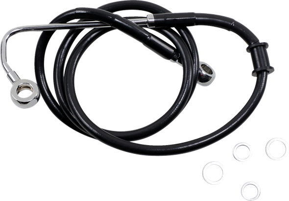 DRAG SPECIALTIES 1741-5763 BRK LINE 15-17SFTL BLK +8