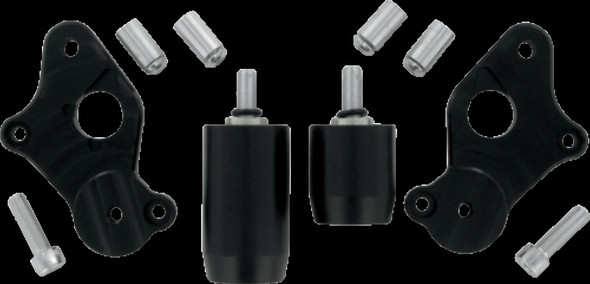 POWERSTANDS RACING 05-00903-02 FRAME SLIDERS SUZ BK