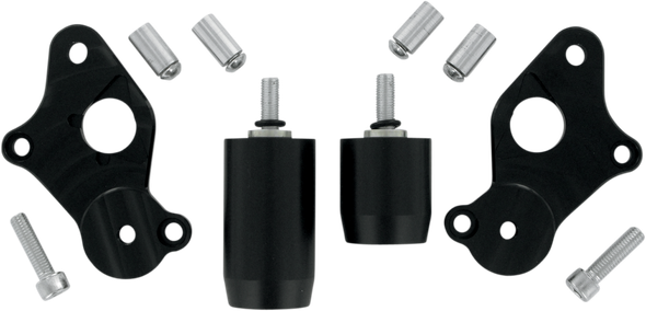 POWERSTANDS RACING 05-00903-02 FRAME SLIDERS SUZ BK