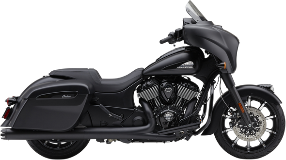 Cobra 5206B Dual Cut Slip-On Mufflers - Black