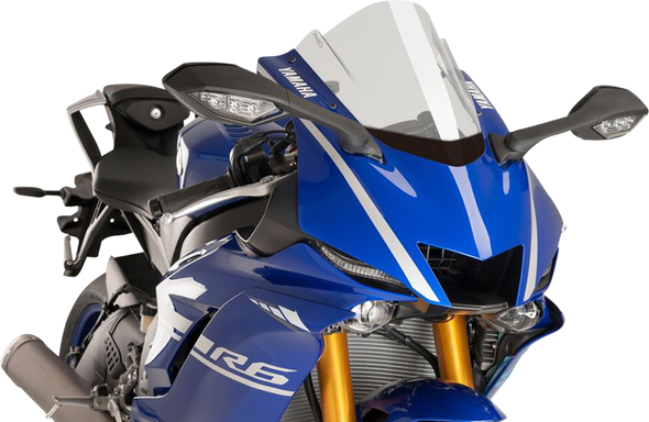 PUIG HI-TECH PARTS 9723W WSCRN RACE YAM C/CLR