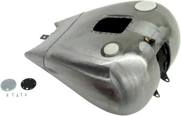 Custom Harley EFI Dash Style One-Piece Gas Tank 2" Extended for 01-06 Softails